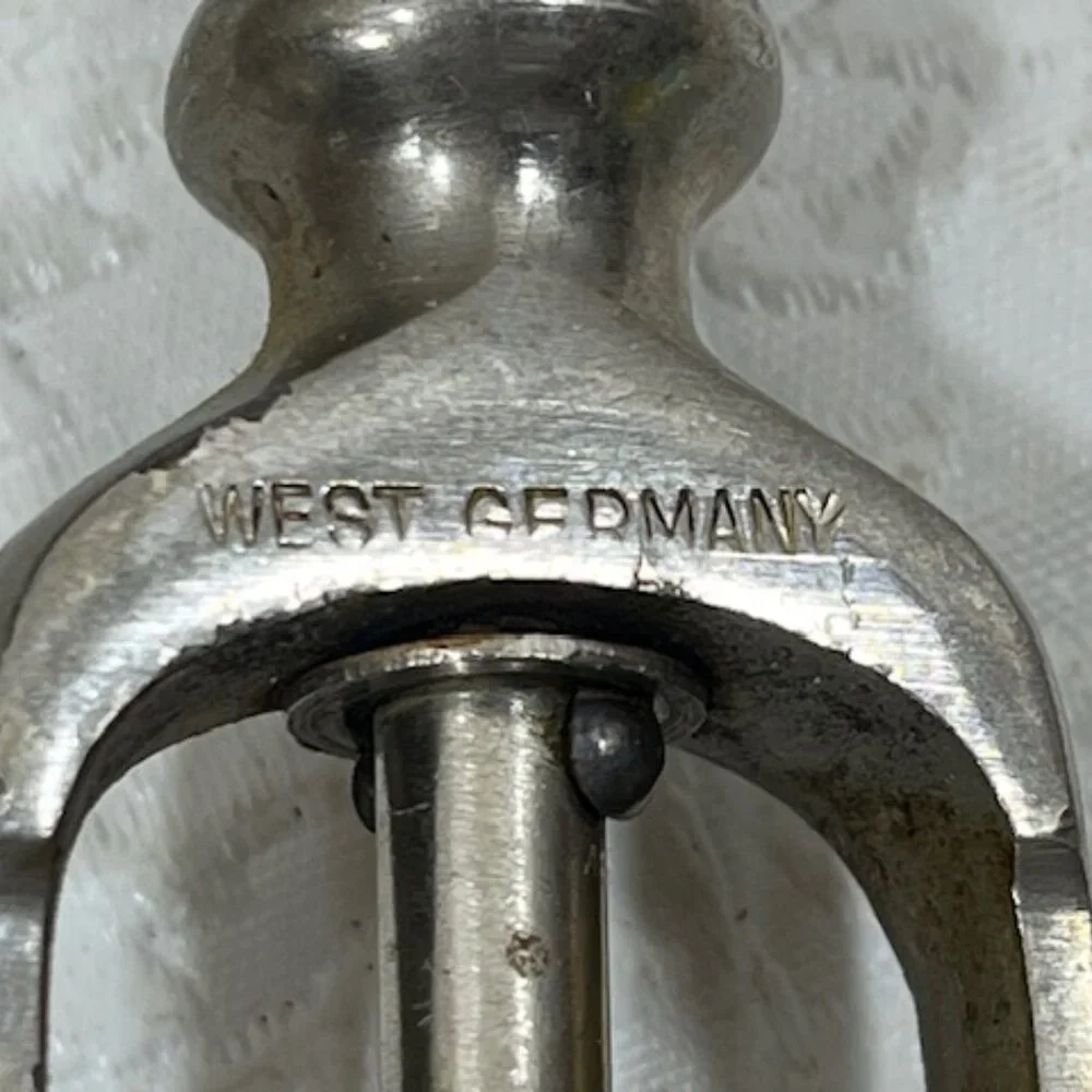 VTG West Germany Spring Assisted Corkscrew Wine Opener Collectible 7.5
